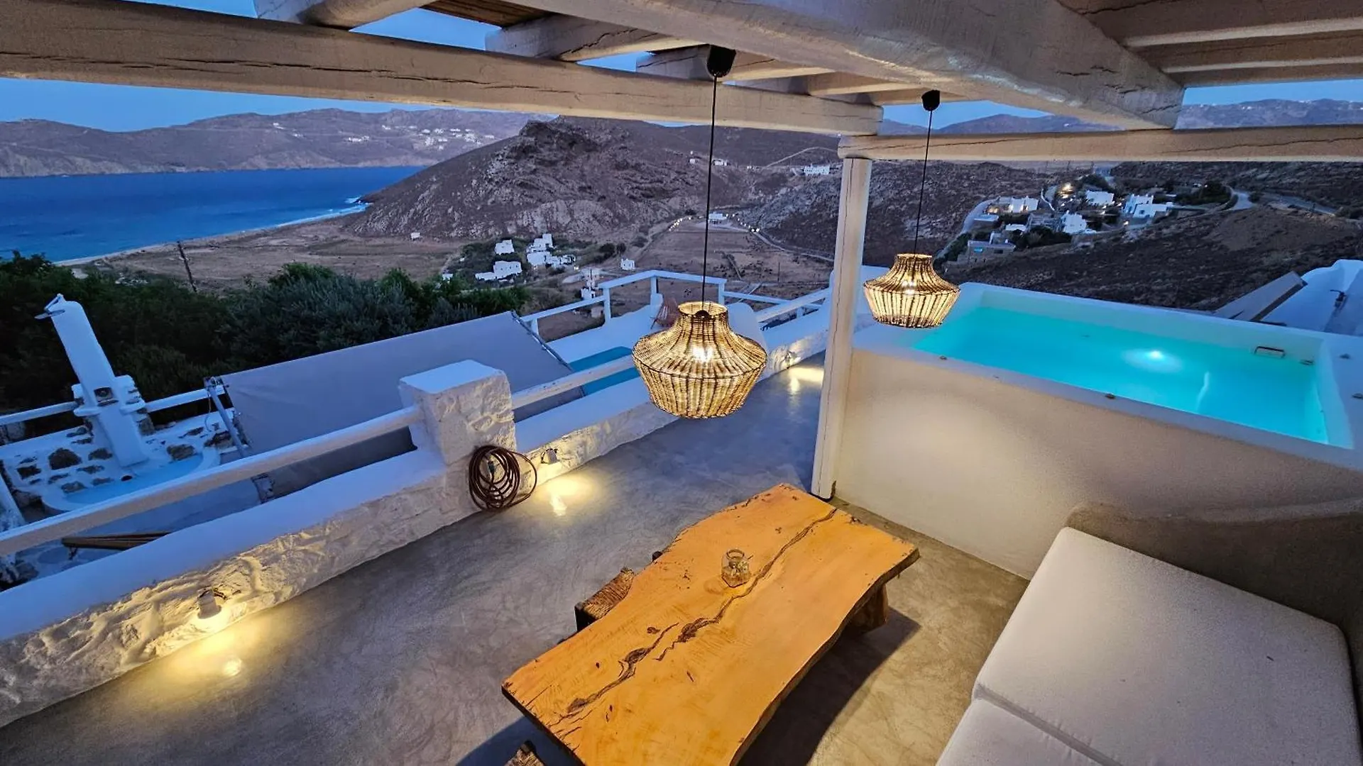 Villa Chronos With Private Pool Mykonos Town Grekland
